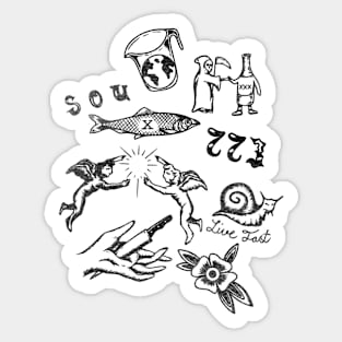 Carm’s Tattoos x The Bear Sticker